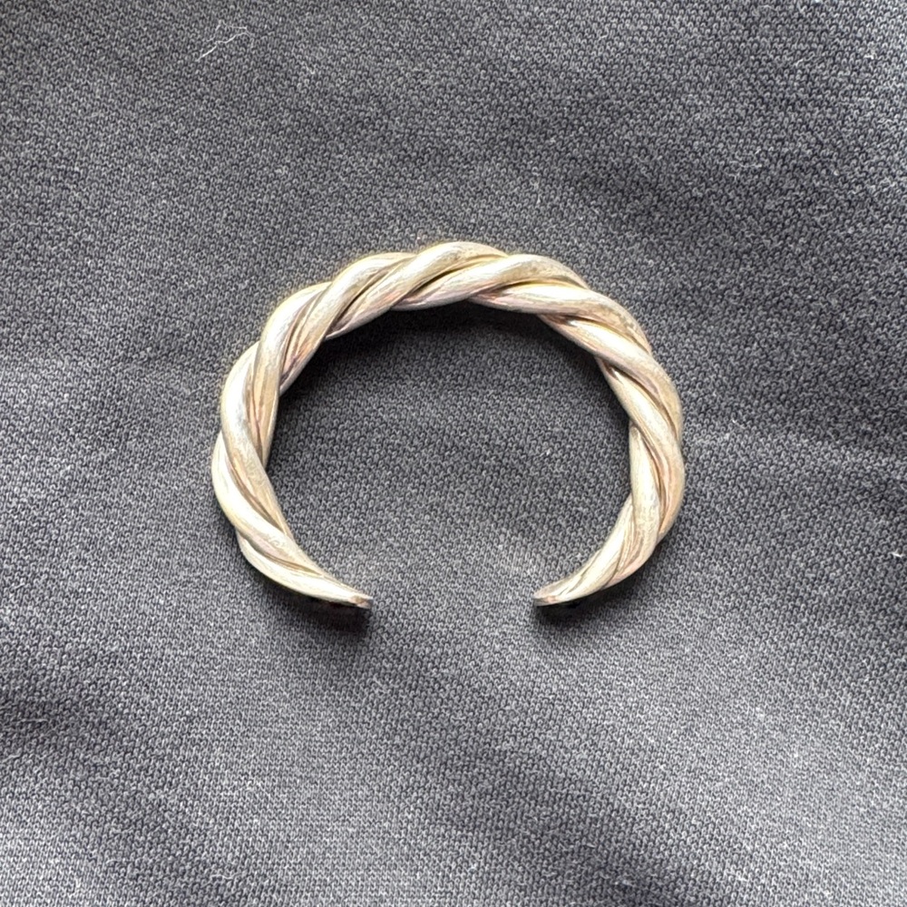 Silpada Silver Twisted Bracelet